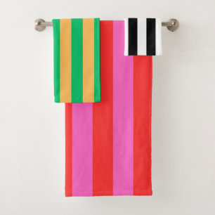 Kismet Neon Bath Towel Set