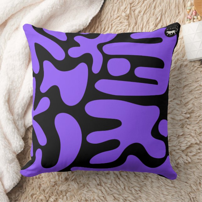 Kismet Purple Cushion (Blanket)