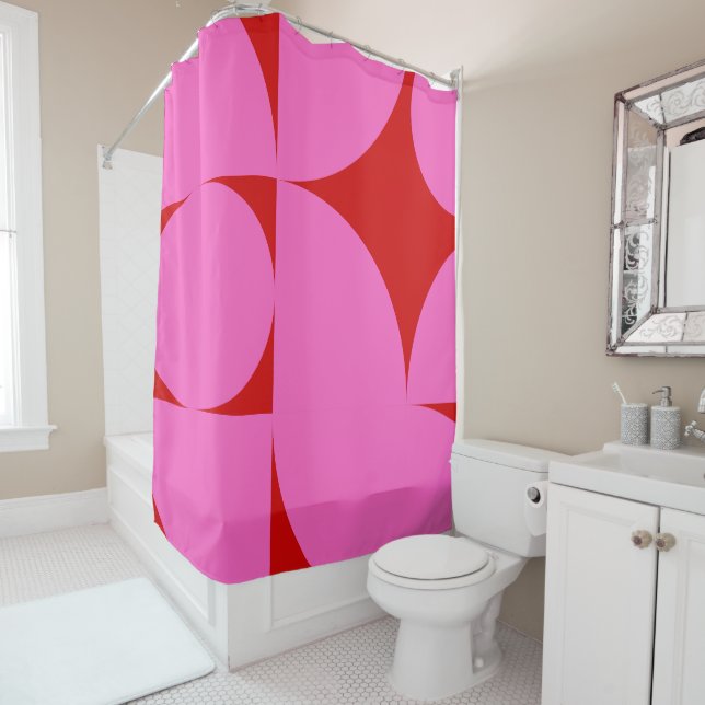 Kismet Valentine Shower Curtain (In Situ)
