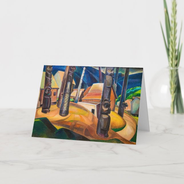 Kispiax Village | Emily Carr | Card (Front)