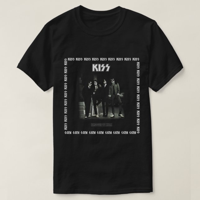 KISS  1975 Dressed to Kill  T-Shirt (Design Front)