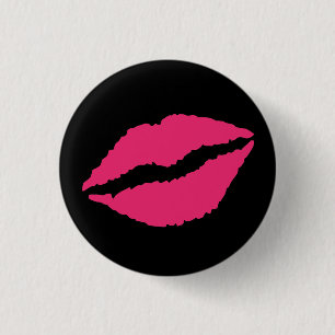 Kiss! 3 Cm Round Badge