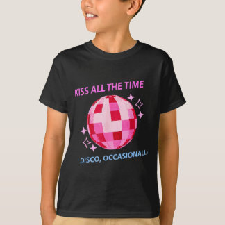Kiss All Time Disco Occasionally Artwork T-Shirt