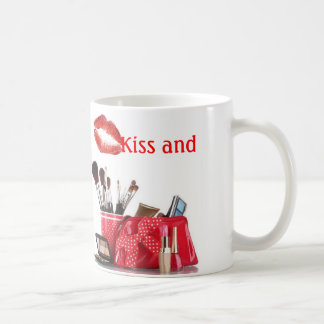 "Kiss and Makeup" mug