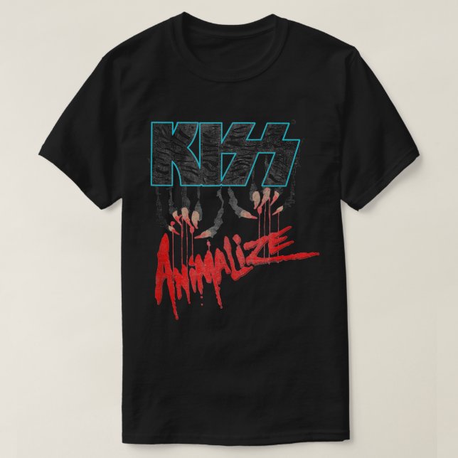 KISS - Animalise Tank Top (Design Front)