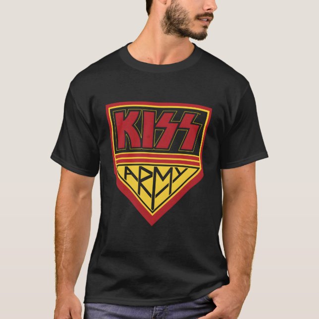 Kiss - Army Of Kiss T-Shirt (Front)
