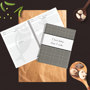 Kiss Better Than Cook Funny Recipe Book