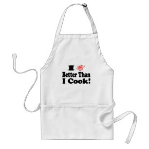 Kiss Better Than Cook Standard Apron