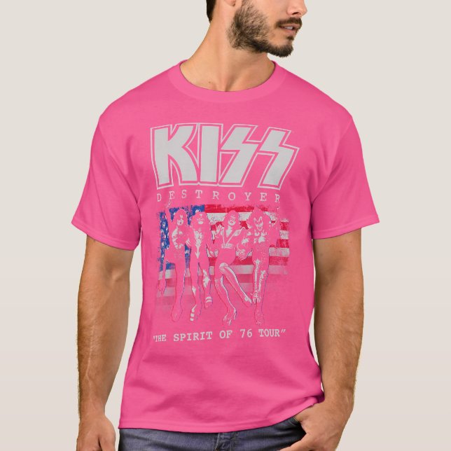 Kiss Destroyer The Spirit Of '76 T-Shirt (Front)