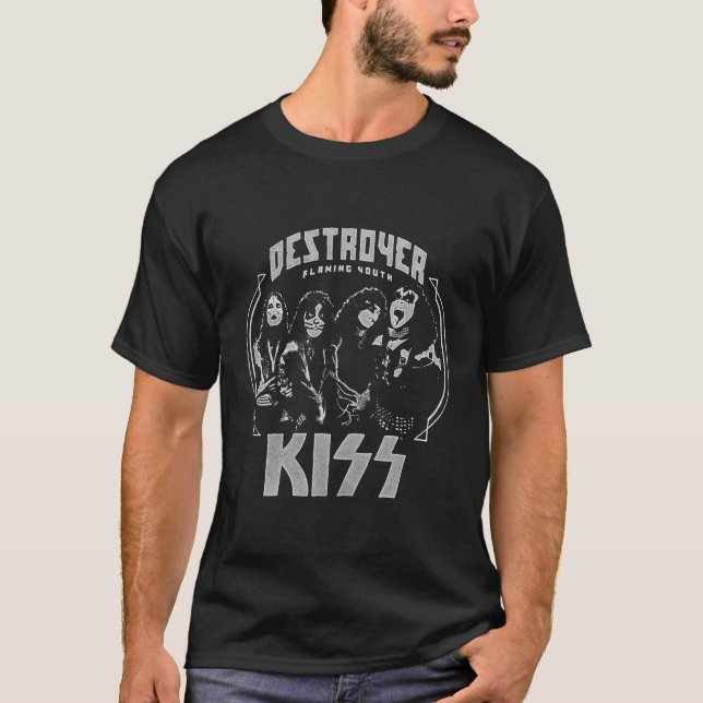 Kiss Flaming Youth T-Shirt (Front)