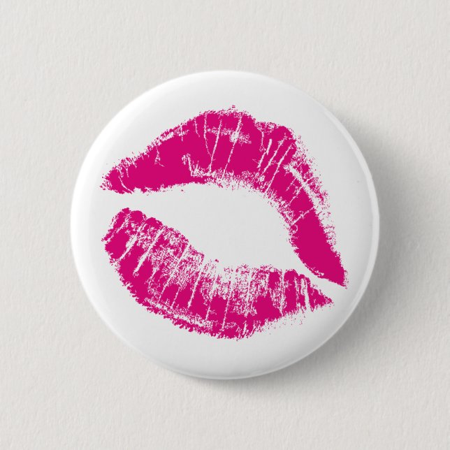 Kiss Flare 6 Cm Round Badge (Front)