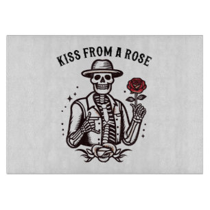 Kiss From A Rose Cutting Board