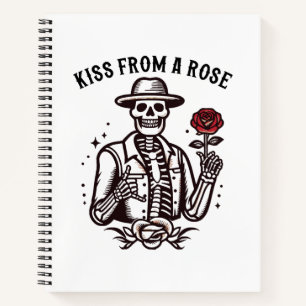 Kiss From A Rose Notebook