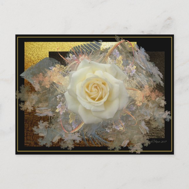 Kiss From A Rose Postcard (Front)