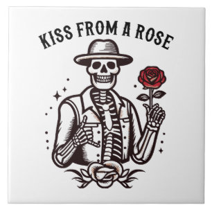 Kiss From A Rose Tile