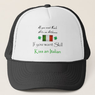 Kiss IRISH -vs- ITALIAN Trucker Hat