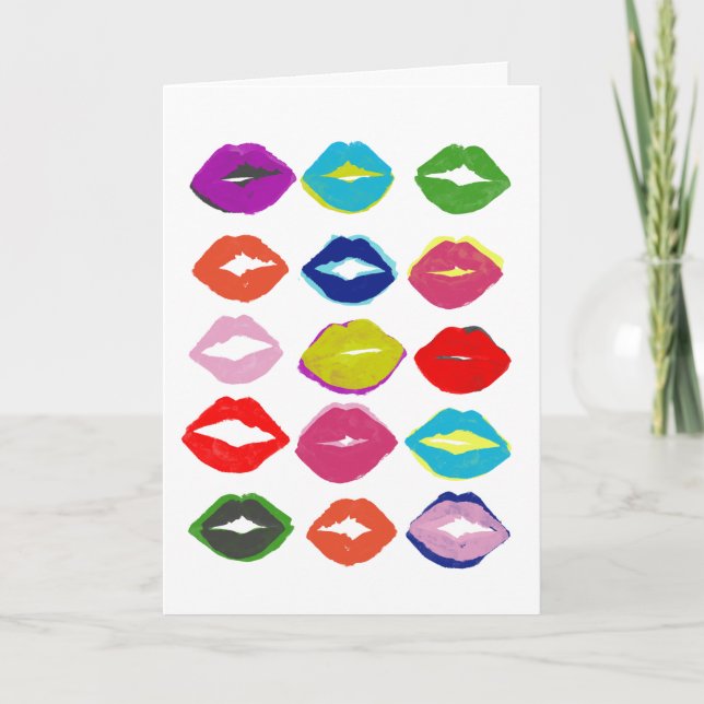 Kiss Kiss Card (Front)