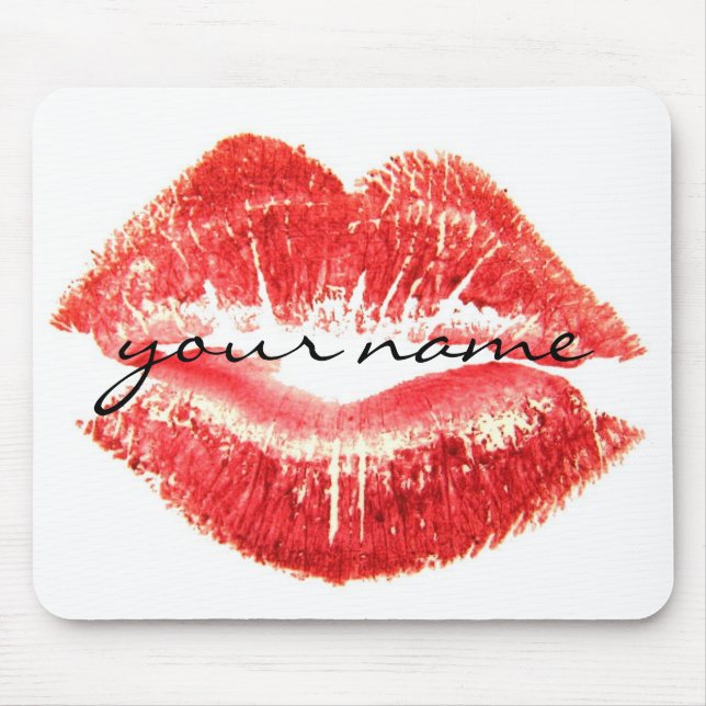 Kiss Kiss Mousepad (Front)