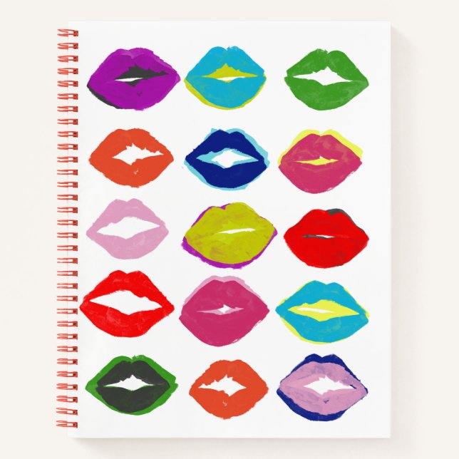 Kiss Kiss Notebook (Front)