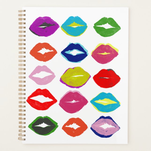 Kiss Kiss Planner (Front)