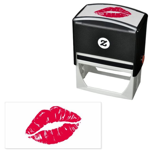 Kiss Lip Self-inking Stamp (In Situ)