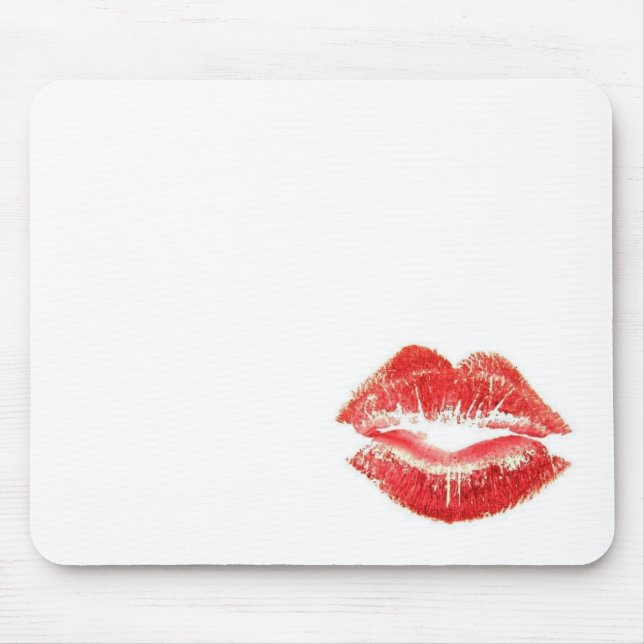 kiss_lips mouse mat (Front)