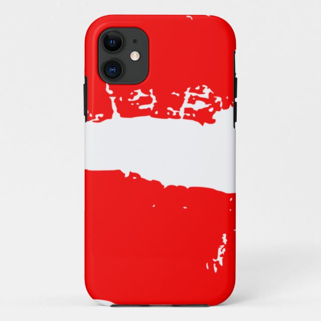 Kiss Lips Red Lipstick Love Passion Valentine Case-Mate iPhone Case (Back)