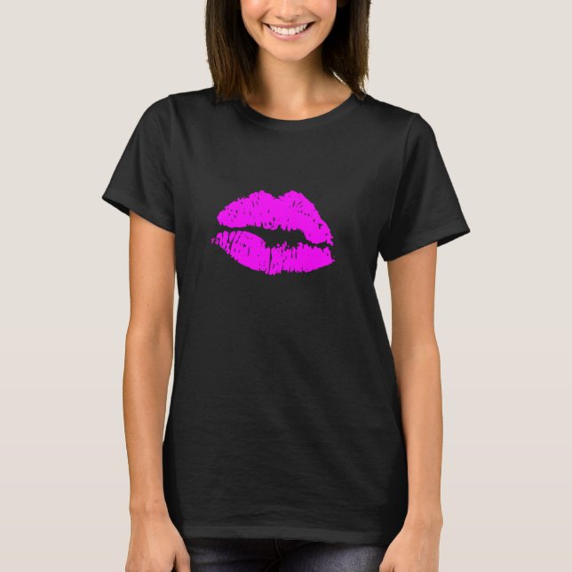 Kiss Lips T-Shirt (Front)