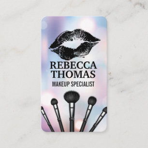 Kiss Mark Make Up Brush Set Boke Business Card