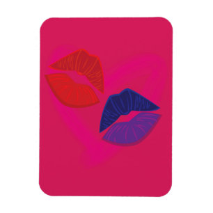 Kiss Marks Magnet