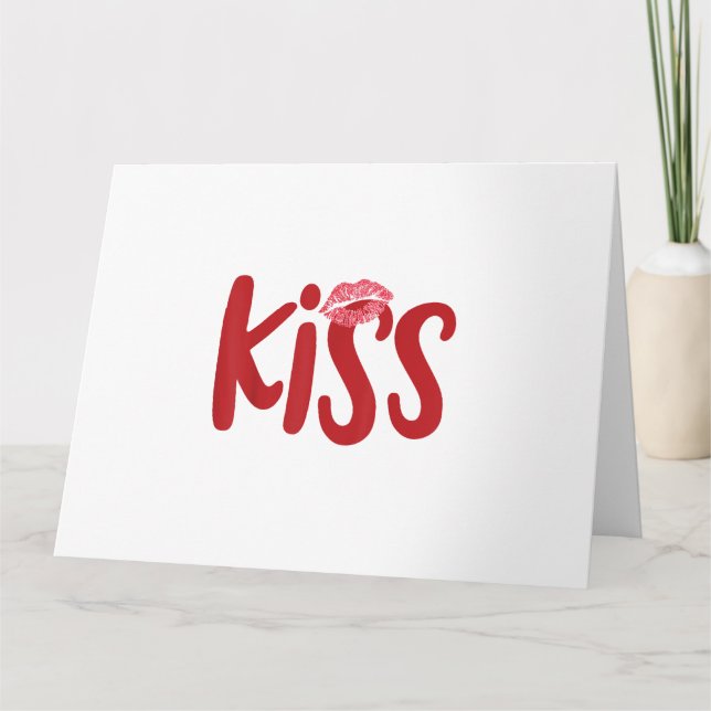 Kiss Marry Kill Girls Group Trio KISS Costume Red  Card (Front)