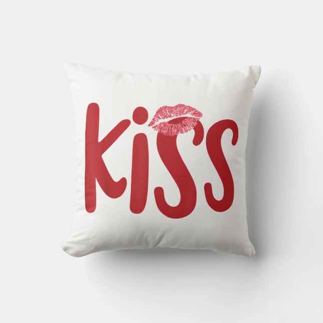 Kiss Marry Kill Girls Group Trio KISS Costume Red  Cushion (Front)