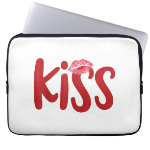 Kiss Marry Kill Girls Group Trio KISS Costume Red  Laptop Sleeve