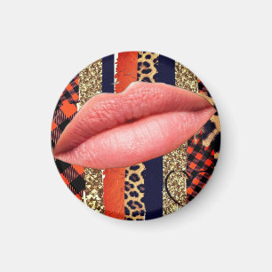 Kiss Me a Lot Magnet