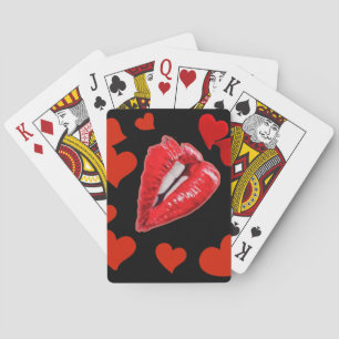 Kiss me a Lot Playing Cards