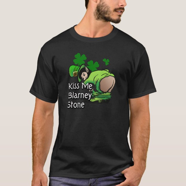 Kiss Me Blarney Stone T-Shirt (Front)