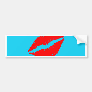 Kiss Me Bumper Sticker