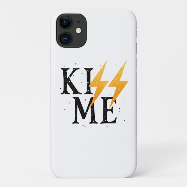 kiss me Case-Mate iPhone case (Back)