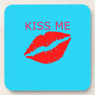 Kiss Me Coaster