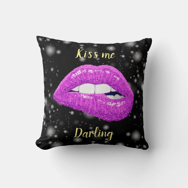 Kiss me Darling Cushion (Front)