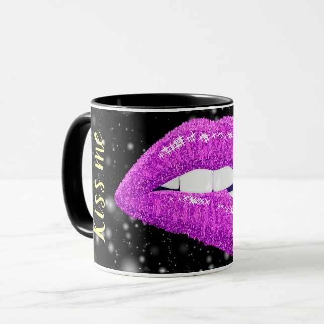 Kiss me Darling Mug (Front Left)