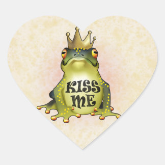 Kiss Me Heart Sticker