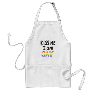 Kiss Me I Am Gay Standard Apron