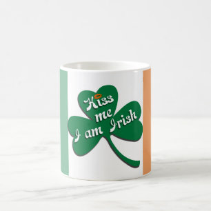 Kiss me I am Irish Coffee Mug