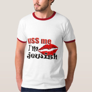 Kiss Me I am Jewish T-Shirt