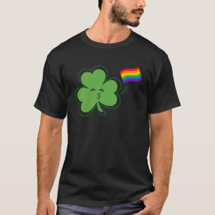 Kiss Me I m Gay St Patrick s Day Pride LGBT T-Shirt