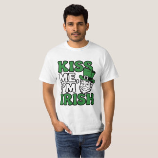 Kiss Me, I’m Irish – Leprechaun St. Patrick’s Day T-Shirt