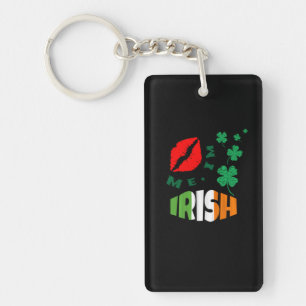 Kiss Me, I’m Irish st patricks day Key Ring