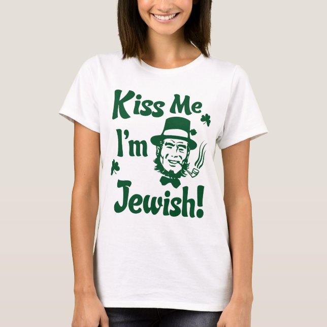 Kiss me, I’m Jewish T-Shirt (Front)