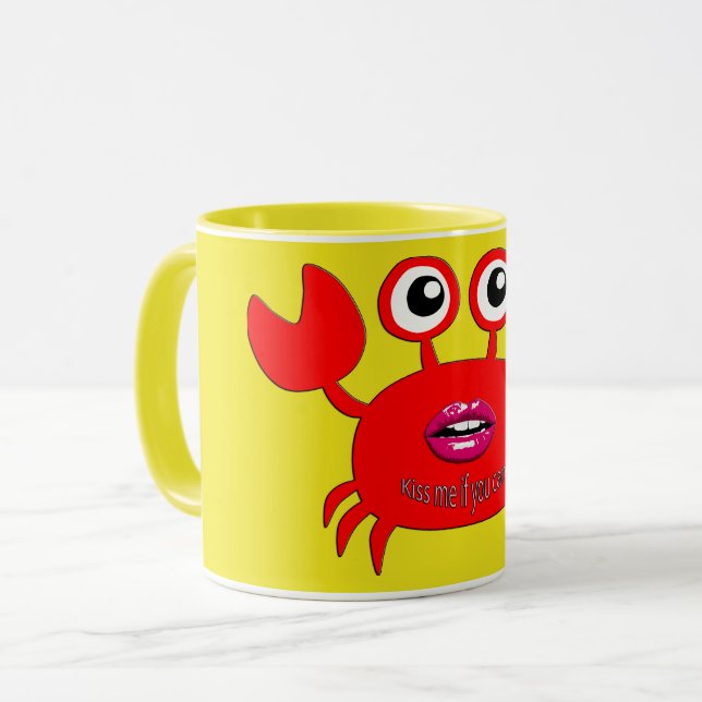 Kiss me if you can Mug (Front Left)